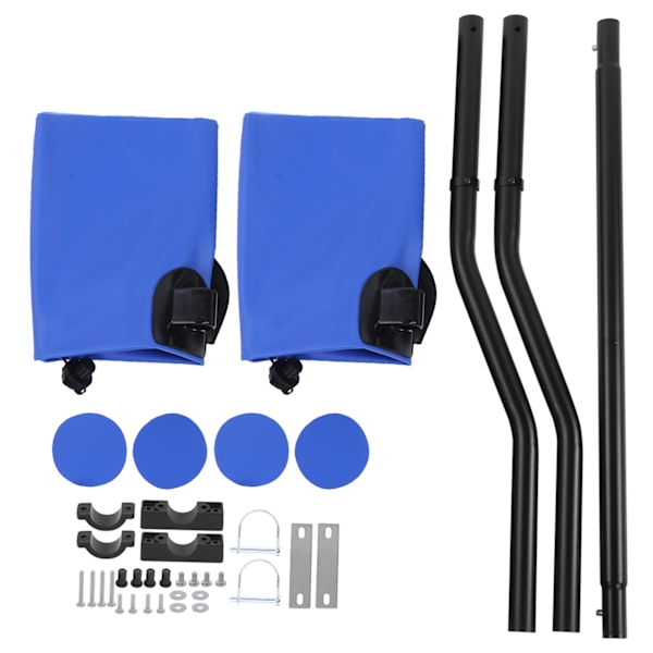 Blue PVC Inflatable Kayak Stabilizer Canoe Outrigger Kit: Enhance Stability and Balance for Floating Boat