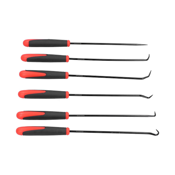6 st Oljetätningar Krokar ORing Packning Avdragare Remover Pick Set Bärbara bilar handverktyg