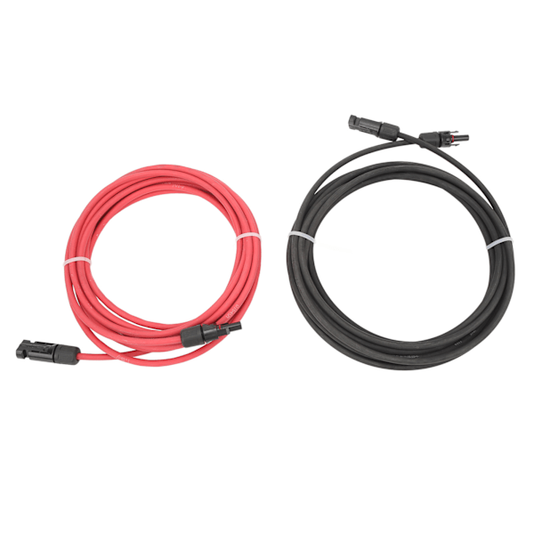 Aurinkojatkojohto naaras- ja urosliittimillä Aurinkopaneelin kuparilanka RV-aurinkoakkuja varten 10AWG 6m/19.7ft