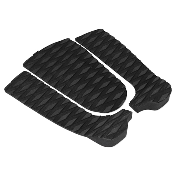 3st EVA Surfboard Deck Traction Pads AntiSkid Surf Deck Pad Mat för Skimboard-tillbehör (utan hål)