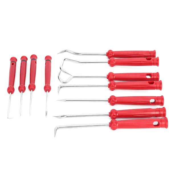 11 st Oljetätningar Krokar O-ring Packning Avdragare Remover Pick Set Auto Bil Handverktyg