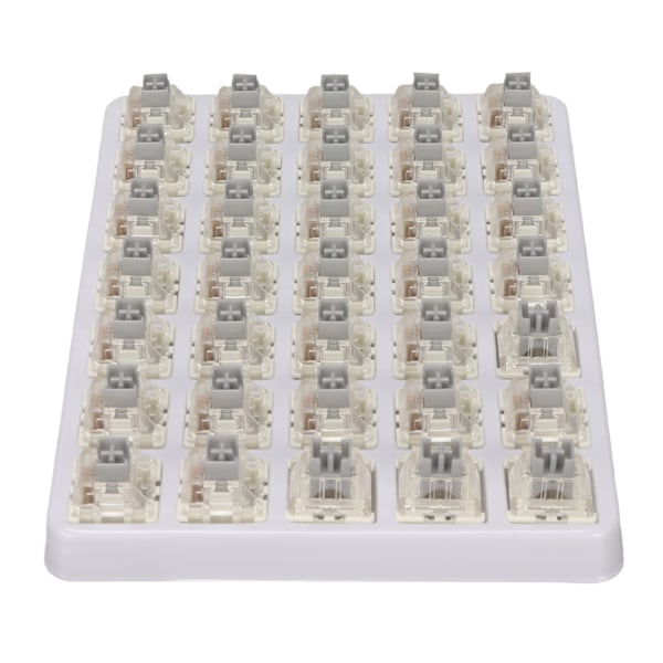 35 st Keyboard Switch 3-polig RGB SMD Linjär Dammtät För-smord Keyboard Switch för Gaming Mekaniskt Tangentbord Dubbel Fjäder