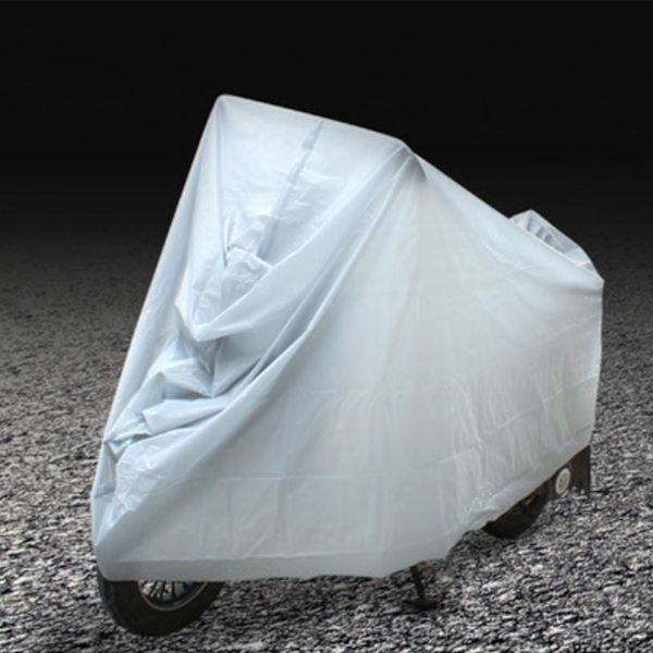Regnskydd för motorcykel PEVA regntätt skyddande anti-chock enfärgad motorcykelskydd för utomhusbruk M 120 X 210 cm / 47,2 X 82,7 tum