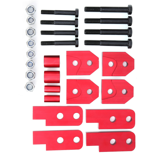 2 tommers ATV Full Lift Kit Terrengkjøretøy Løfteverktøy Rød Passer for Yamaha Rhino 450/660/700