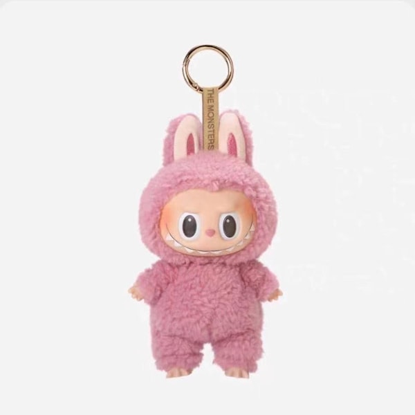 1 POP MART Labub Monster Stimulating Battlefield Macaron Pehmolelu Käsintehty Lelu Blind Box
