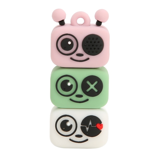 USB-muistitikku PVC-muovi, Piirretty Mehiläinen, USB 2.0, Nopea Liitäntä, Kannettava, Toimistoon, Liiketoimintaan, Vaaleanpunainen, 32 Gt