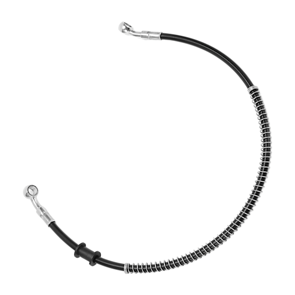 Motorsykkel bremseslange Koblingsrør Varmeisolering Sensitivt stål PVC Svart Universal60cm/23,6in