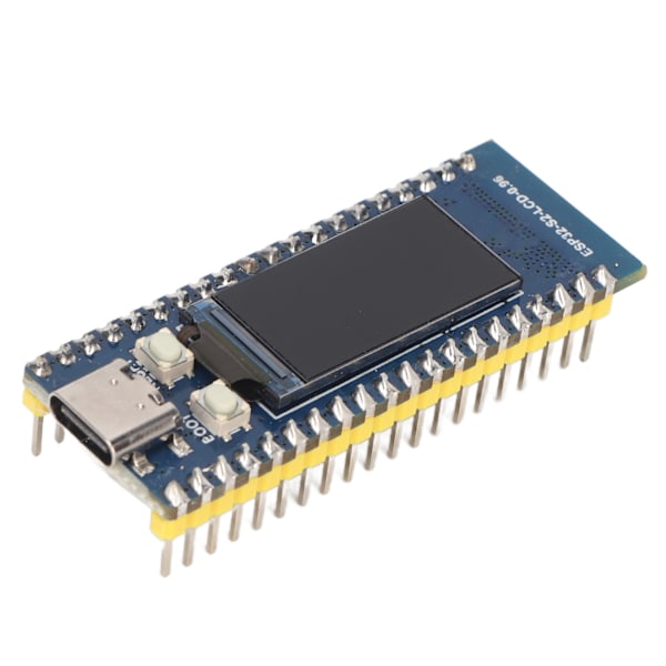 Mikrokontroller Mini Utvecklingskort 0.96in LCD-skärm 2.4 GHz WiFi Utvecklingskort 240MHz för Raspberry Pi Pico