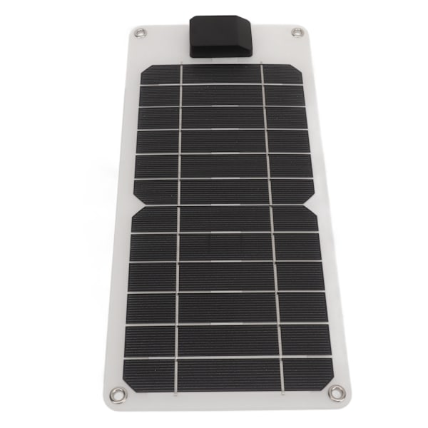 Solpanelssats 8W 5V USB-utgång Vattentät stöttålig monokristallin solpanel för bilbåtssläp RV