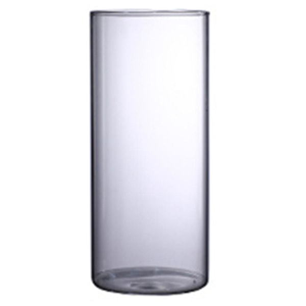 5 st Klar Glasvas Minimalistisk Glasvas Cylinderformad Vas för Bröllop Vardagsrum Dekorativ Gåva
