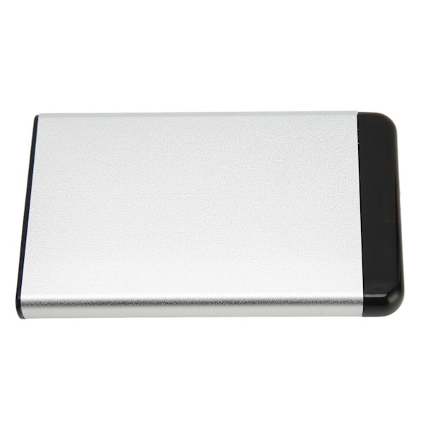 Extern hårddisk 2.5 tum USB3.0 5Gbps överföring Plug and Play Ultratunn mobil hårddisk för dator TV Telefon Silver 80GB