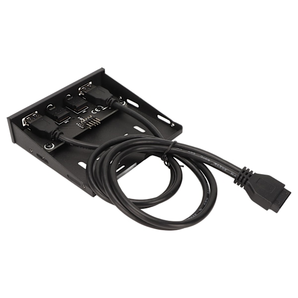 USB-frontpanel USB 3.0 med 4 portar Stabil överföring Stöder snabbkoppling 3,5 tum frontpanel för datorchassi
