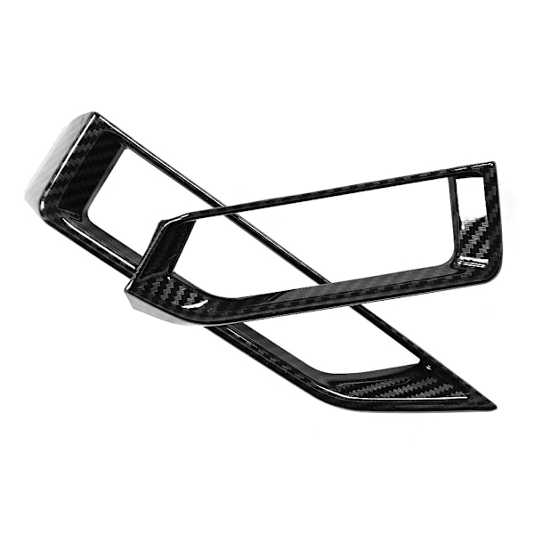 2 st/set Kolfiberstil främre sidoluftventil Trim passar för Nissan Sylphy Sentra 2020