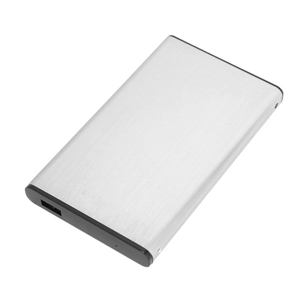 USB3.0 Harddisk-kabinet Portable 2,5 tommer SATA Aluminium Legering Computer Harddisk-kasse Sølv