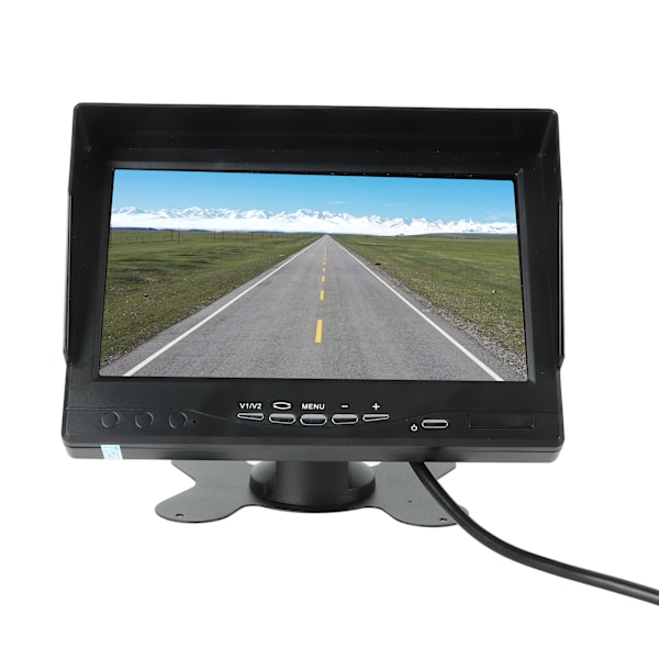 7-tums Backup Camera Monitor High Definition Backback Monitor med RCA-gränssnitt för billastbil RV