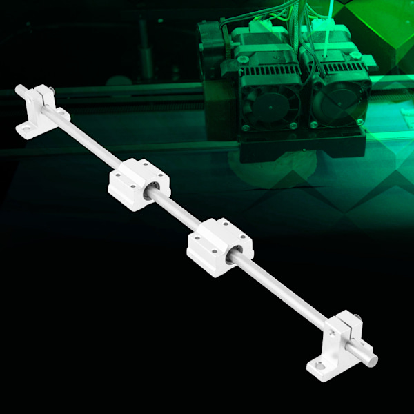 CNC lineær akselstangssæt med SC8UU lejeblokke - 8 mm x 400 mm - til 3D-printere