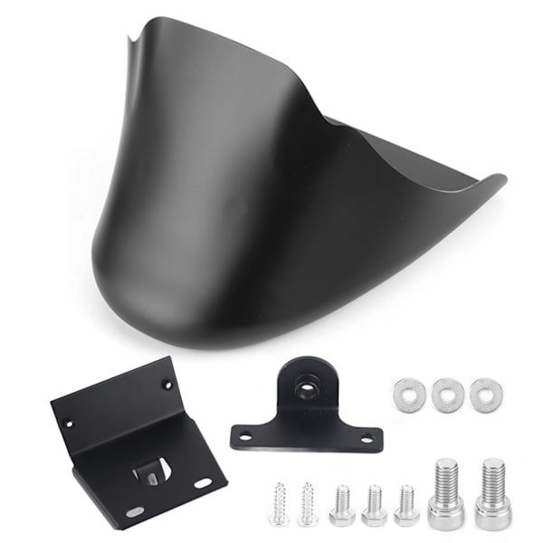 Motorcykel Front Spoiler Chin Fairing Kit Tilbehør Passer til 883 XL1200 2004-2019