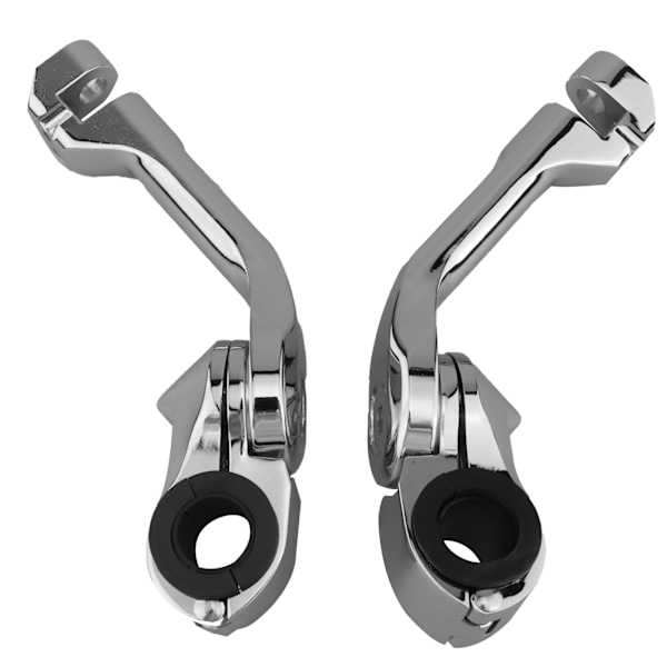 Moottoripyörän jalkatappikiinnike Highway Motor Guards Mount Kit Pitkäkulmainen kromi Hondalle