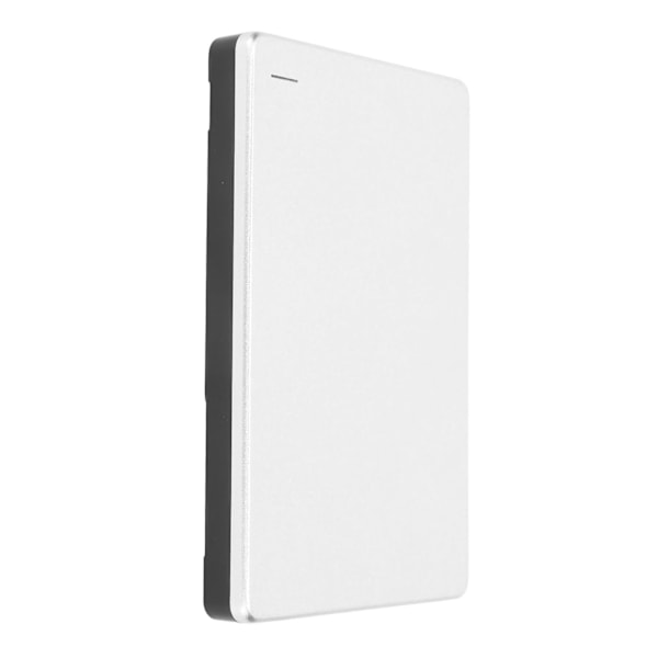 2,5 tum Extern Hårddisk Bärbar USB3.0 5 Gbps Hög Hastighet Ultra Slank Metall Extern Hårddisk för Win för OS Silver 80 GB