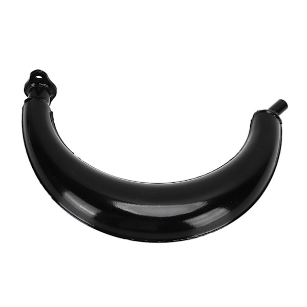 40 mm/1,58 tum Half Moon avgasljuddämparrör Stållegering för 2-takts 49cc 60cc 66cc 80cc motorer Motorcyklar