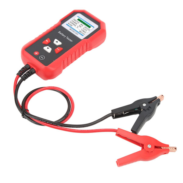 för MICRO‑500 batteritestare 8 språk LCD färgglad skärm Clear Vision QR-kod för bilmotorcykel