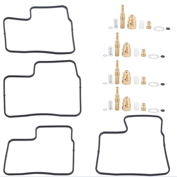 4 Set Förgasar-Reparationskit Carb Reparation Passar för Honda Shadow Spirit Ace 750 Vt750C Vt750CD Vt750Dc