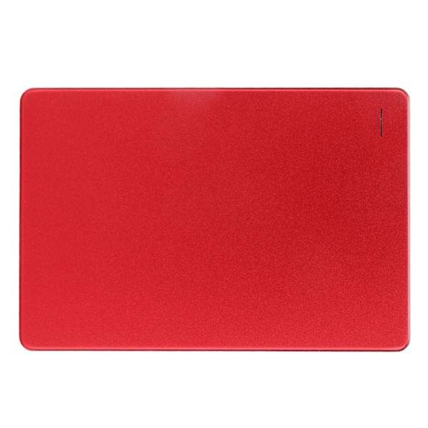 2,5 tum Extern Hårddisk Bärbar USB3.0 5Gbps Hög Hastighet Ultra Slank Metall Extern Hårddisk för Win för OS Röd 160GB