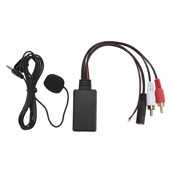 Auton Bluetooth AUX IN -kaapelisovitin Langaton handsfree-puhelumikrofoni Pioneerille 2RCA-ääniliitännällä