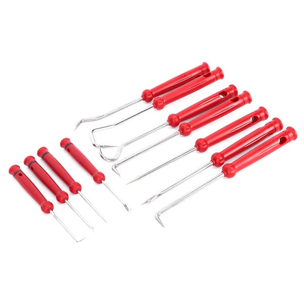 11 st Oljetätningar Krokar O-ring Packning Avdragare Remover Pick Set Auto Bil Handverktyg