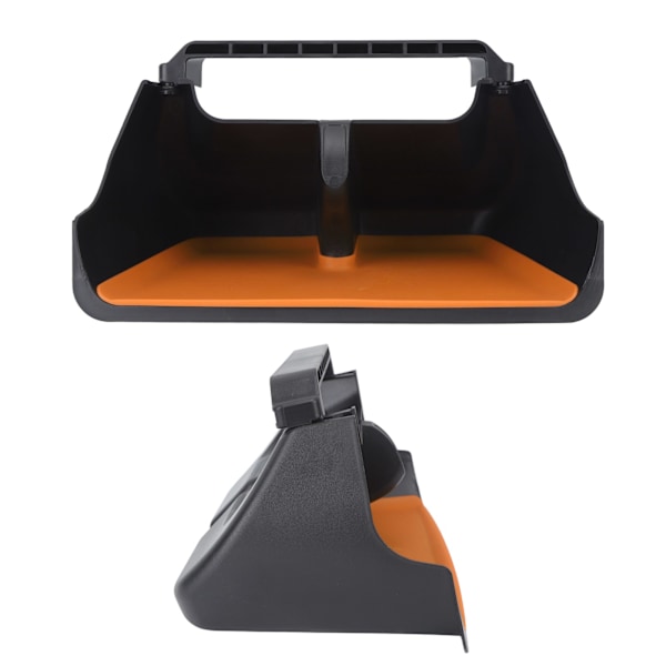 Opbevaringsboks under skærmen Center Console Organizer bakke Udskiftning til Tesla Model Y Model 3 Orange