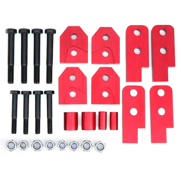 2 tommers ATV Full Lift Kit Terrengkjøretøy Løfteverktøy Rød Passer for Yamaha Rhino 450/660/700