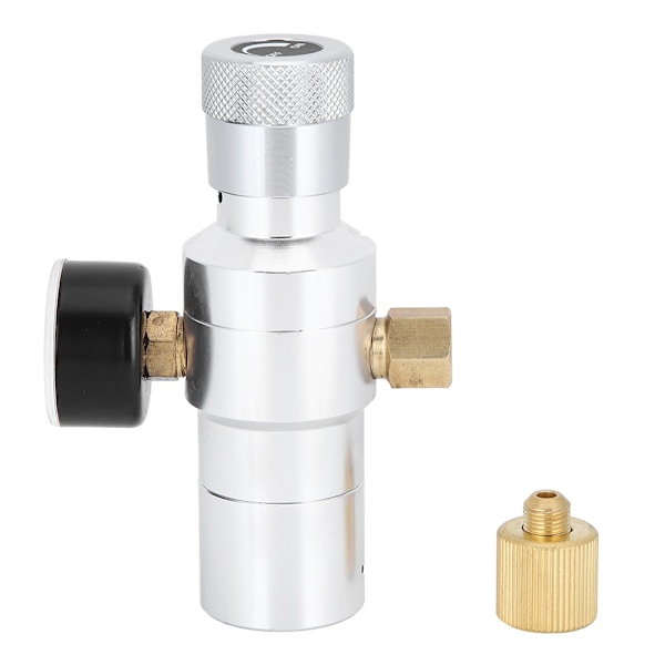 Mini CO2-regulator til hjemmebrygget øl og sodavand - aluminium MFL, 3/8 tommer, 0-150PSI