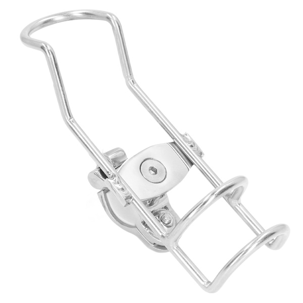 Skinnemontert klemme Justerbar fiskestangholder 360 graders rotasjon 304 rustfritt stål for 22,2 til 31,7 mm rør