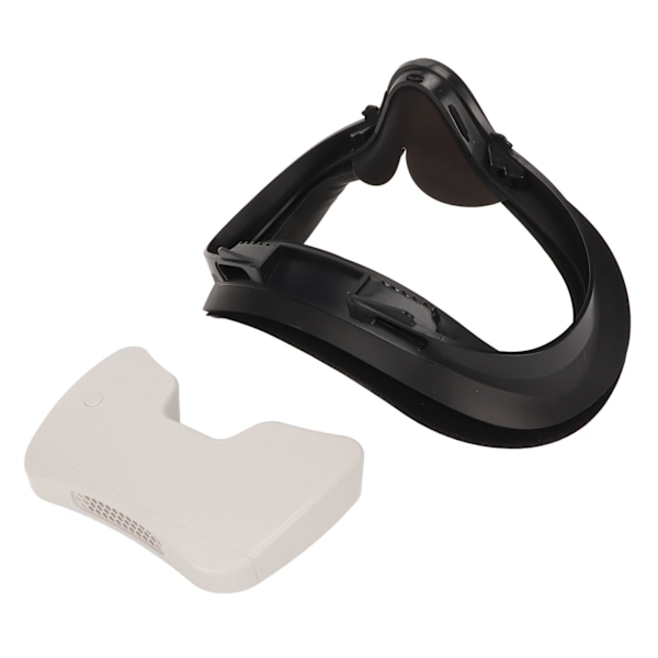 Aktiv Luftcirkulation Ansigtsinterface til Oculus Quest 2 Erstat Silikone Ansigtsdæksel Pad PU Læder