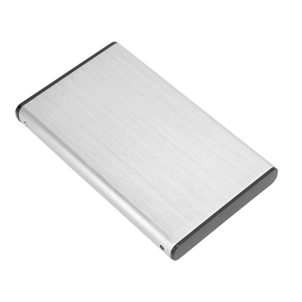 USB3.0 Harddisk-kabinet Portable 2,5 tommer SATA Aluminium Legering Computer Harddisk-kasse Sølv
