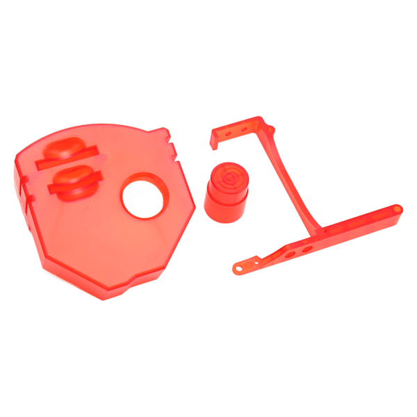 Fjärrlagringskort Monteringskit Värmeavledning 3D-Print Lagringskort Förlängningsadapter för Dreamcast GDEMU Transparent Röd