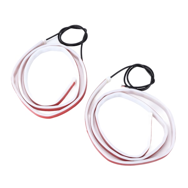 Bildörr Light Strip Öppen Varning Slim Anti Rear End Collision Vattentät Streamer Lampa