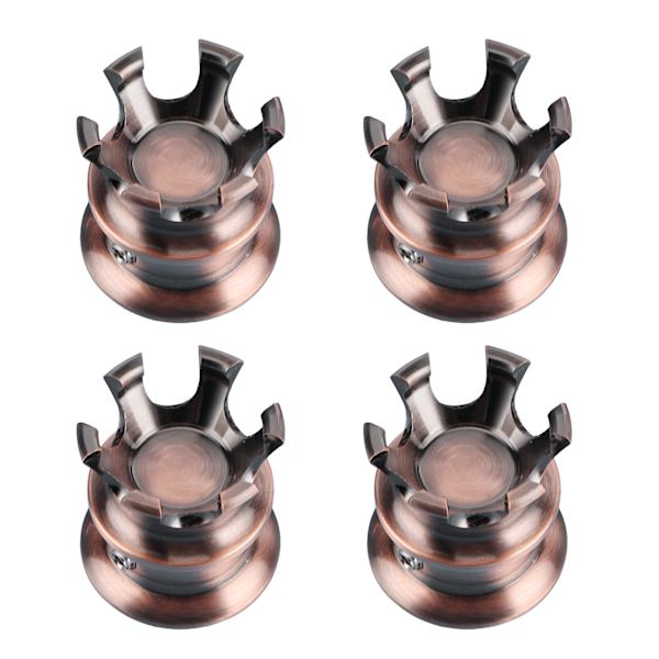 4 kpl Moottorin ruuvikorkit Suojukset Crown Styling Sopii XL883/Big Twin 1340 Evo/Twin Cam -malleihin Pronssi