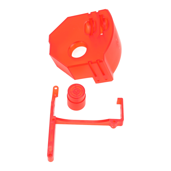 Fjärrlagringskort Monteringskit Värmeavledning 3D-Print Lagringskort Förlängningsadapter för Dreamcast GDEMU Transparent Röd