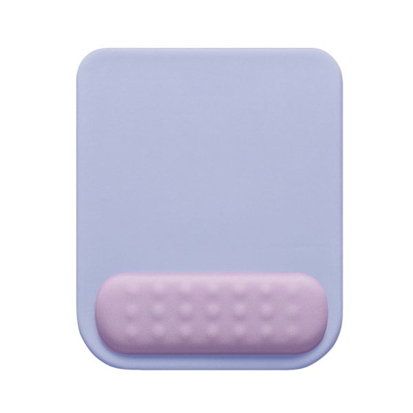 Rannetuki Hiirimatto Silikonipolyuretaanikuitu Pehmeä Ihoystävällinen Tietokoneen Hiirimatto Toimistoon Haze Blue Purple