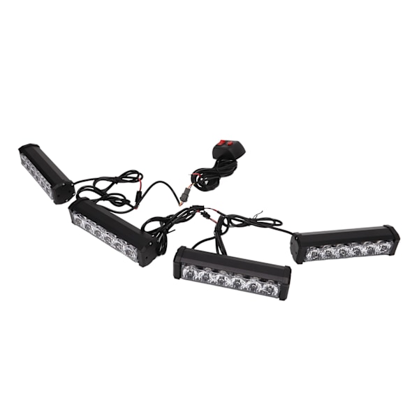 4 i 1 LED nödblixtljus IP67 12V 24V frontgaller Blinkande varningsljus för fordon lastbil släpvagn