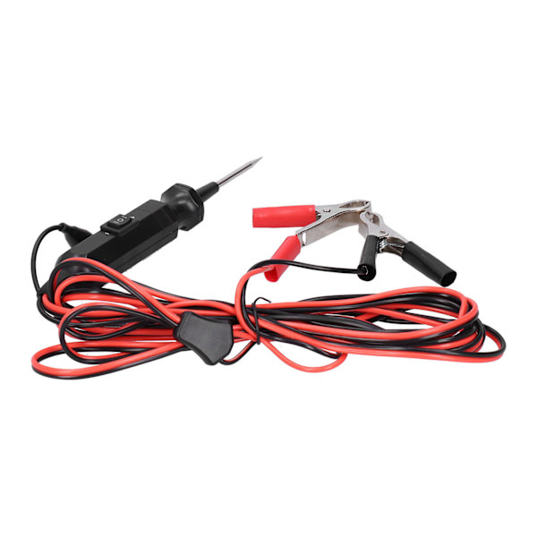 DY18 Bil elektrisk kredsløbstester 12/24V DC 10A Overbelastningsbeskyttelse med Power Probe 4M kabel