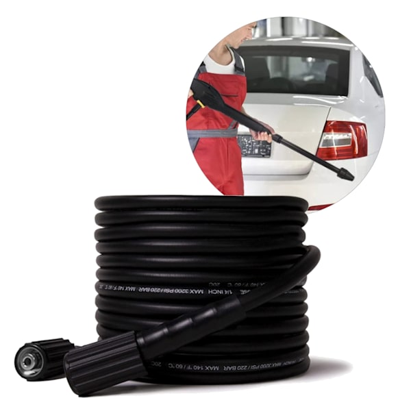 Paineenpesuletku 10m Pituus PVC-kumi Räjähdyssuojattu vesiputki korkealla lujuudella autonpesupuutarhaan