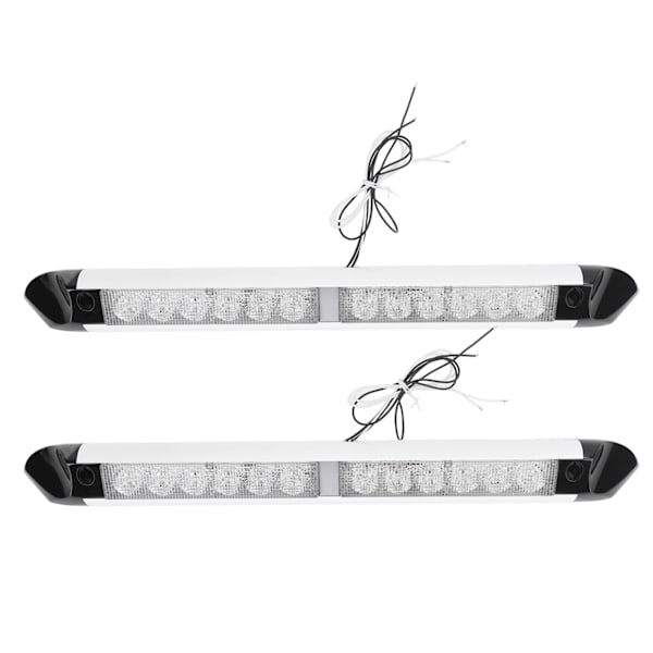 2 kpl RV LED -verannan markiisin valo DC 12V - 24V Energiaa säästävä ulkokäyttöön tarkoitettu markiisin valonauha kuorma-autoihin asuntovaunuihin perävaunuihin
