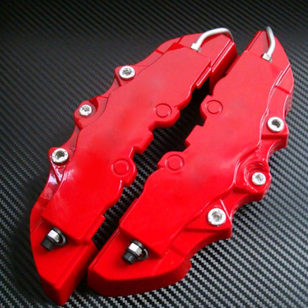 Bil Universal skivbromsok täcker Kit 3D Decor Bromsok Guard Protector
