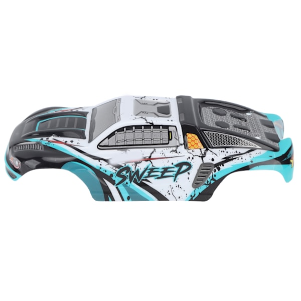 RC Bilkarosseri PVC Reservedeler Høy Slagfasthet Karosseriramme for SCY 16101PRO 1/16 RC Biler Cyan
