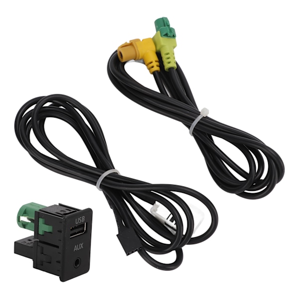 AUX USB Switch Kabeladapter Bilstereo MP3 WMA WAV Ersättning för RCD510 RNS315
