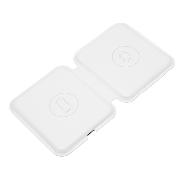 15W Magnetisk Vikbar 3 i 1 Trådlös Laddare Snabb Trådlös Laddningsstation för QI för IPhone 14 13 12 SE 11 XS 8 för IOS Hörlurar Klocka