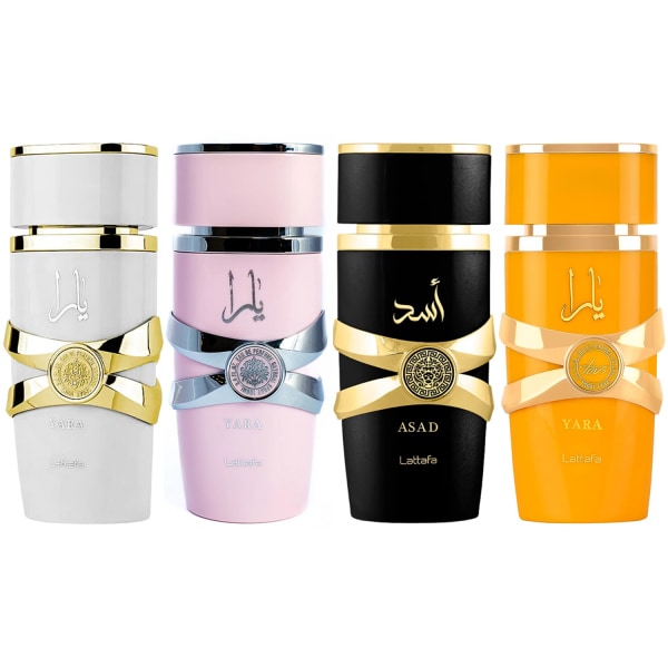 Women Eau de Parfum Spray, 100ml Mellanöstern Parfym Spray-A gul