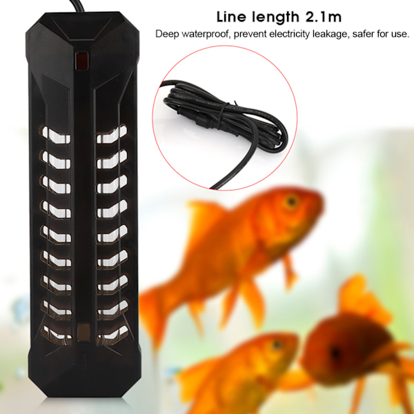 Upotettava UV-sterilointilaite akvaarioille, lampille, altaille - 22W 220V